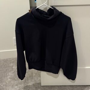 Lululemon Black Turtleneck Sweatshirt